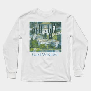 Church at Cassone (1913) by Gustav Klimt Long Sleeve T-Shirt